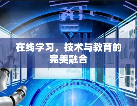 在线学习,技术与教育的完美融合 在线学习,技术与教育的完美融合