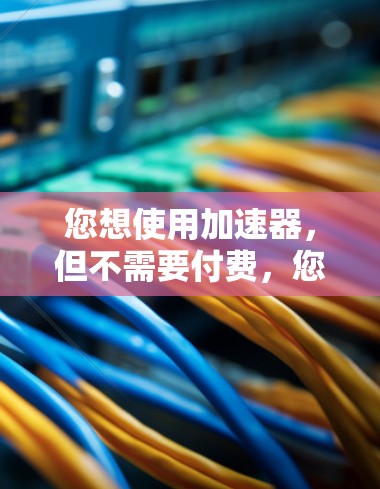 您想使用加速器，但不需要付费，您可以在6天内免费测试。以下是使用加速器的步骤