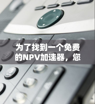 为了找到一个免费的NPV加速器，您可以按照以下步骤进行