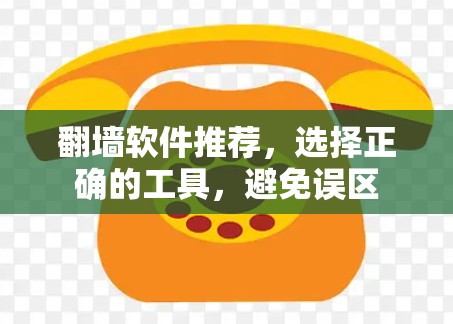 翻墙软件推荐，选择正确的工具，避免误区