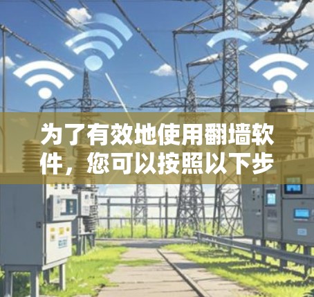 为了有效地使用翻墙软件，您可以按照以下步骤进行操作