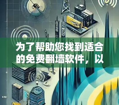 为了帮助您找到适合的免费翻墙软件，以下是分步骤的建议